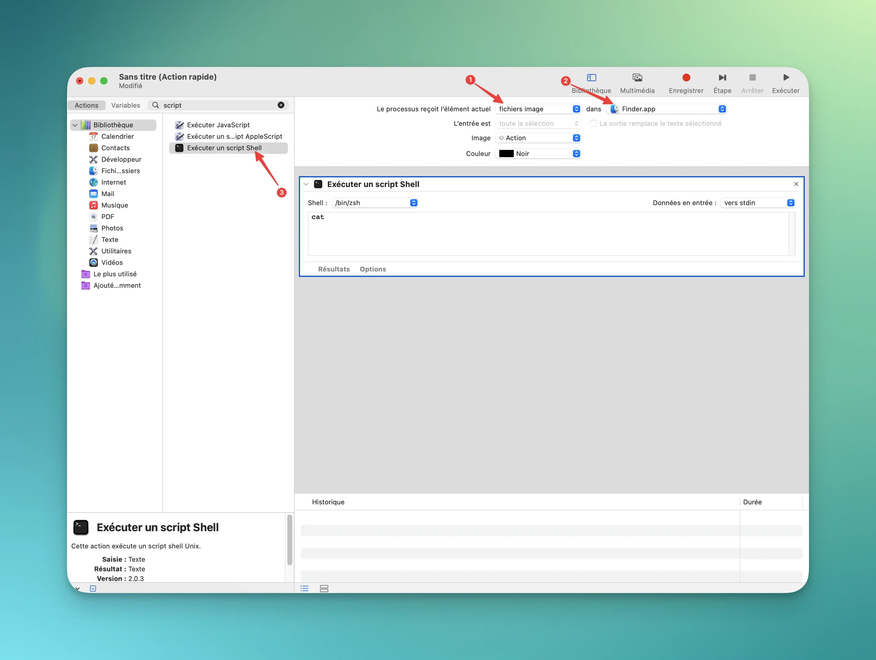 Réglage du flux de travail pour la conversion WebP